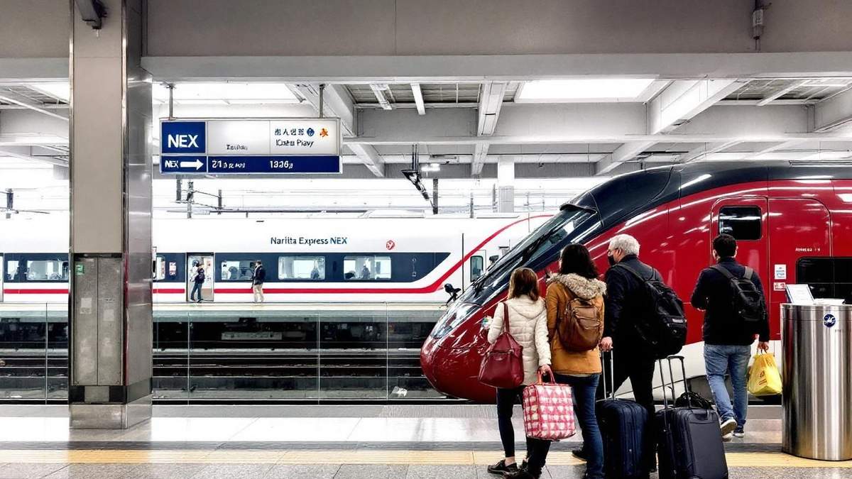 Narita Airport to Tokyo