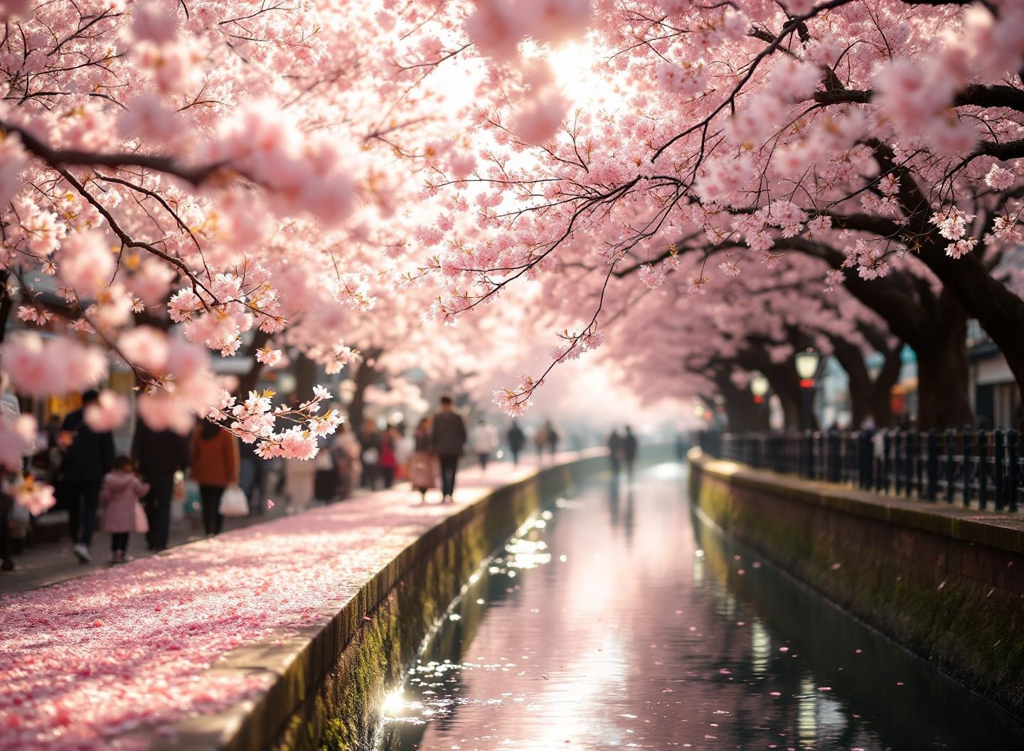 Kirschblüten-Spots in Tokio